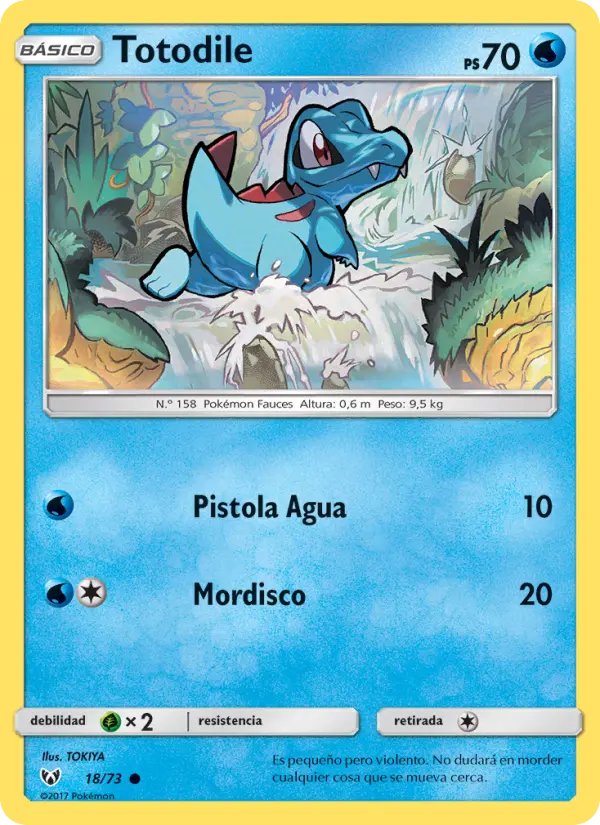 Totodile #18 — Leyendas Luminosas
