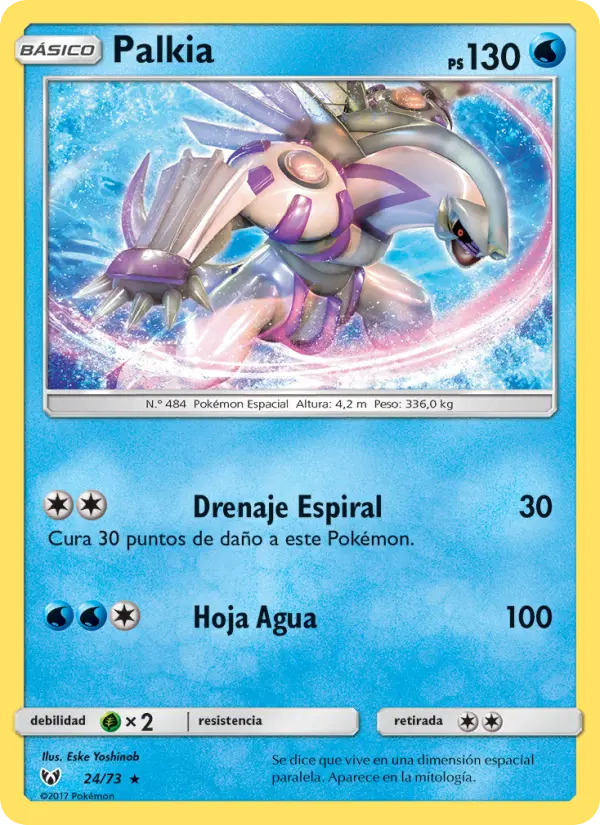 Palkia #24 — Leyendas Luminosas