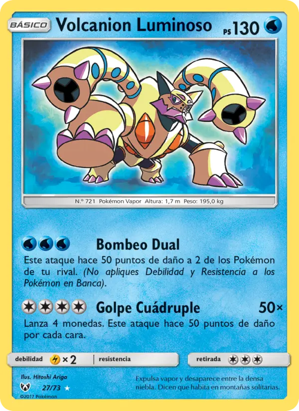 Volcanion Luminoso #27 — Leyendas Luminosas