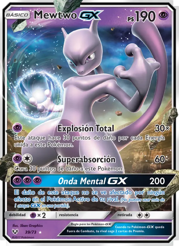 Mewtwo GX #39