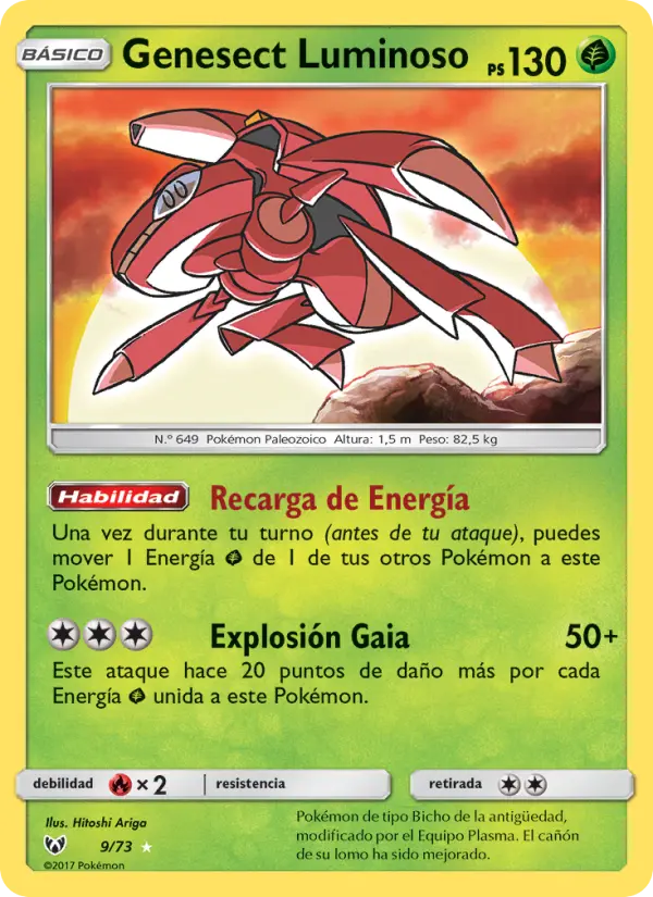 Genesect Luminoso #9