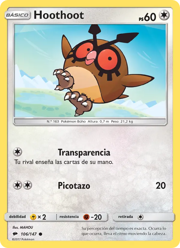 Hoothoot #106