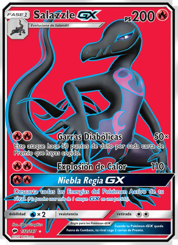 Salazzle GX #132
