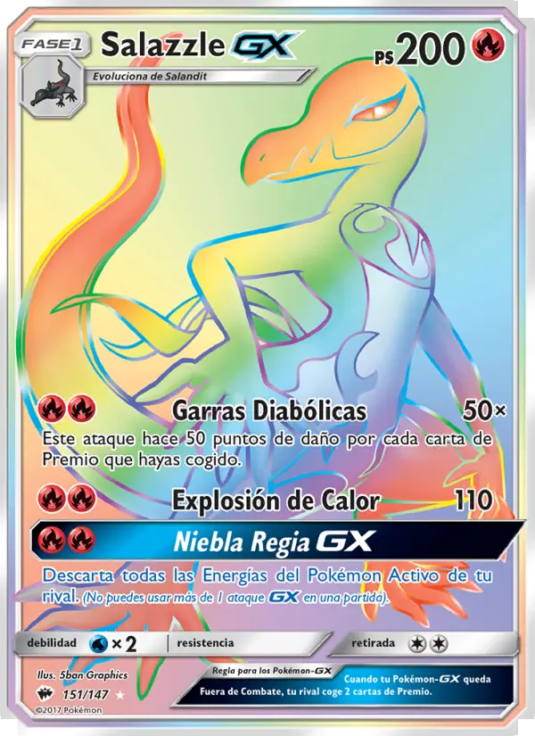 Salazzle GX #151