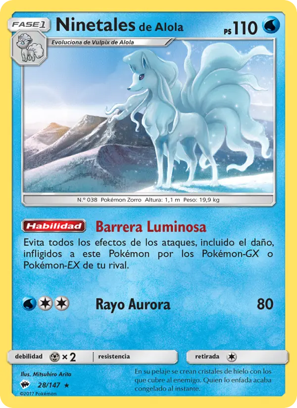 Ninetales de Alola #28
