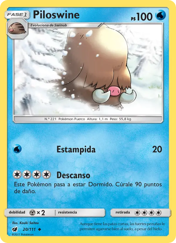 Piloswine #20