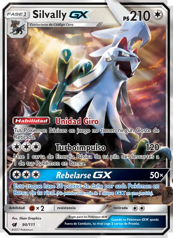 Silvally GX #90 — Invasión Carmesí