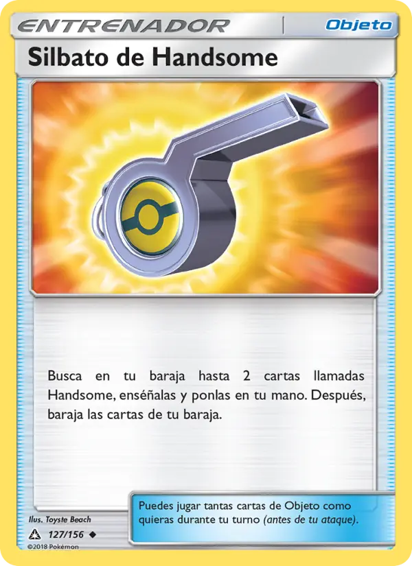 Silbato de Handsome #127 — Ultraprisma (Reverse Holo)