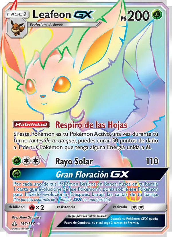 Leafeon GX #157