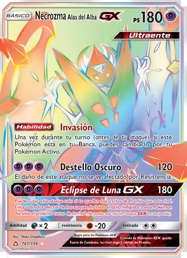 Necrozma Alas del Alba GX #161