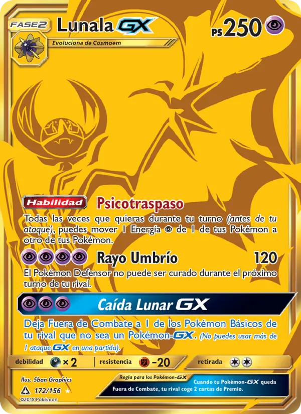 Lunala GX #172