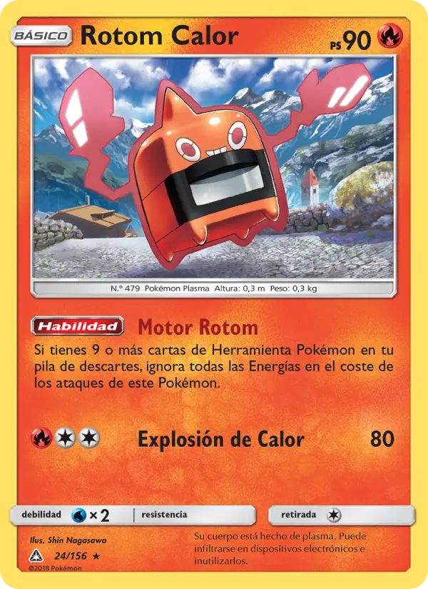 Rotom Calor #24