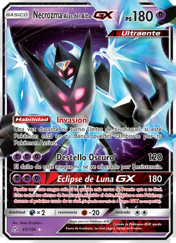 Necrozma Alas del Alba GX #63