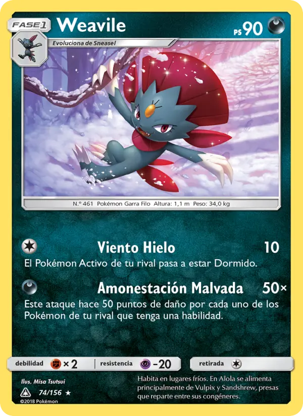 Weavile #74