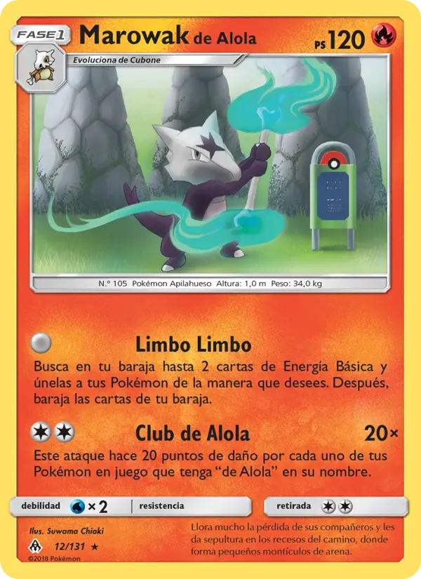 Marowak de Alola #12