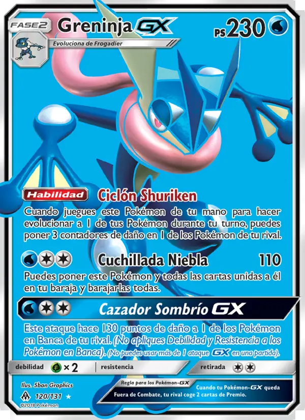 Greninja GX #120