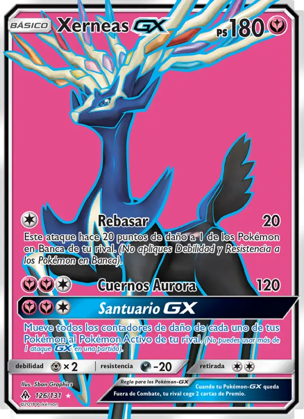 Xerneas GX #126 — Luz Prohibida