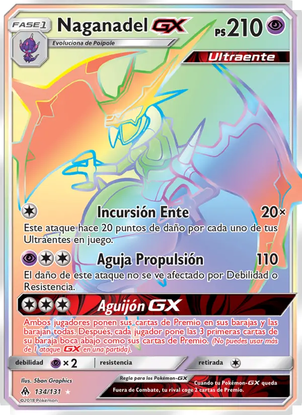 Naganadel GX #134