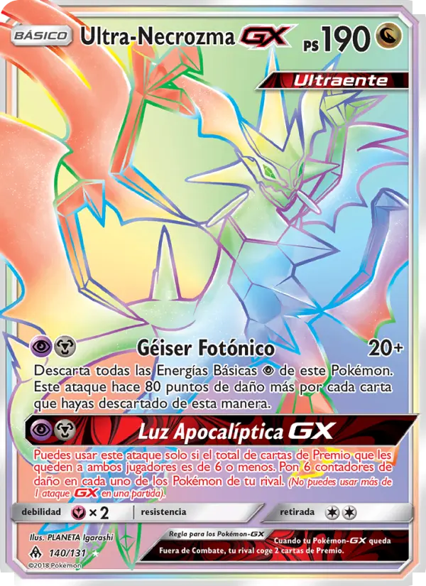 Ultra-Necrozma GX #140