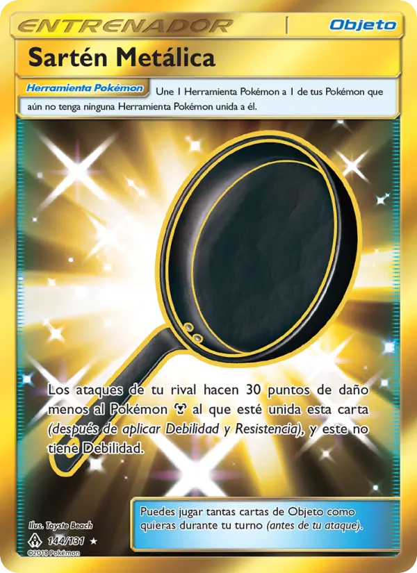 Sartén Metálica #144 — Luz Prohibida