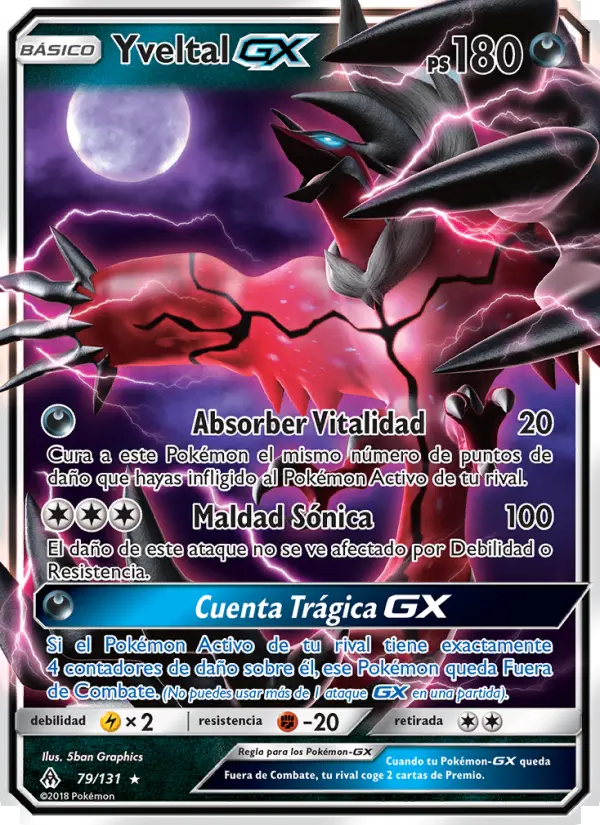 Yveltal GX #79 — Luz Prohibida