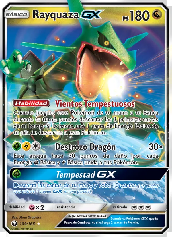 Rayquaza GX #109