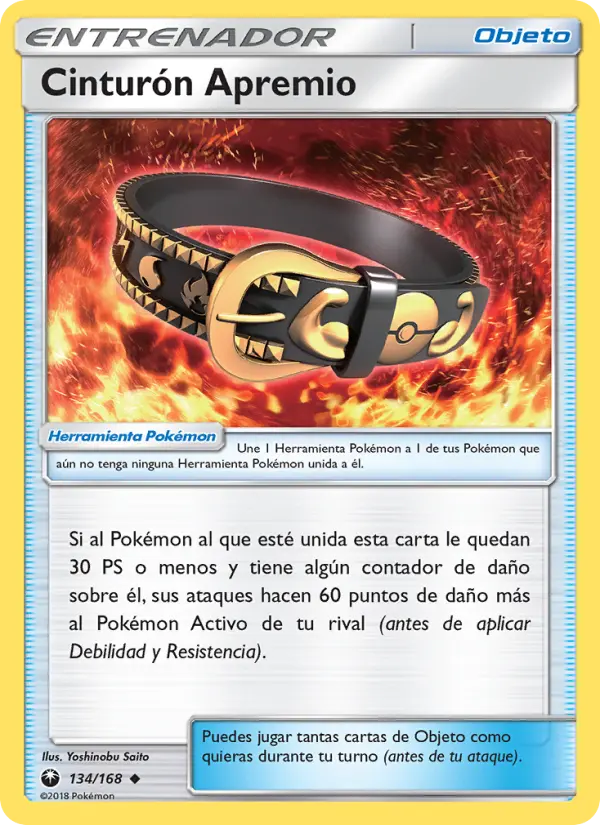 Cinturón Apremio #134