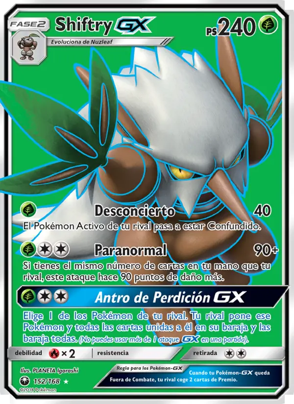 Shiftry GX #152