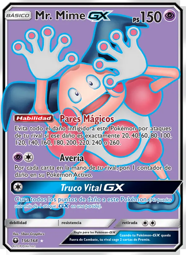 Mr. Mime GX #156