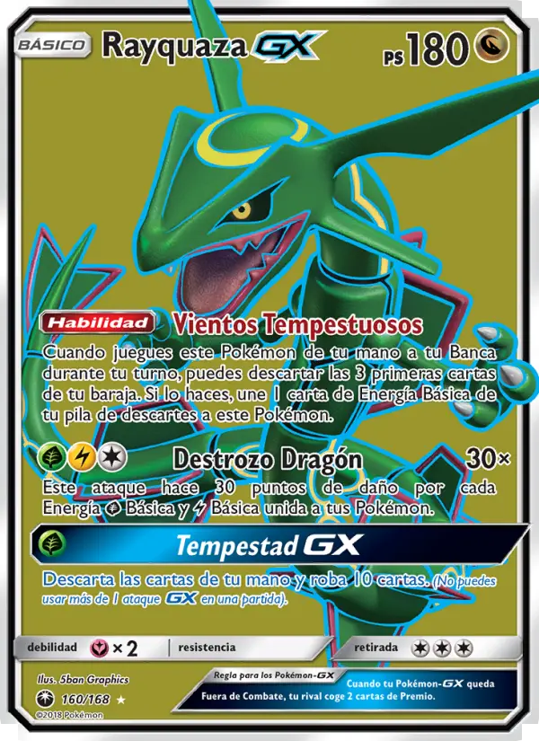 Rayquaza GX #160
