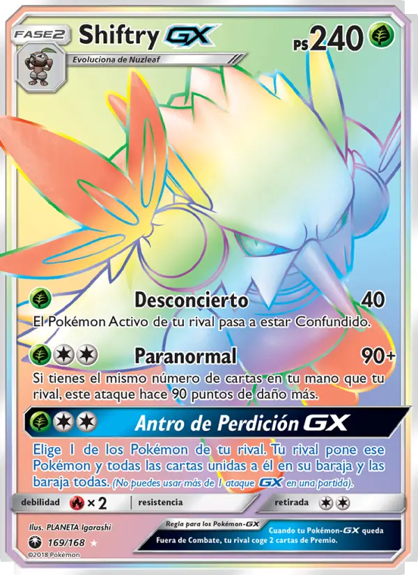 Shiftry GX #169