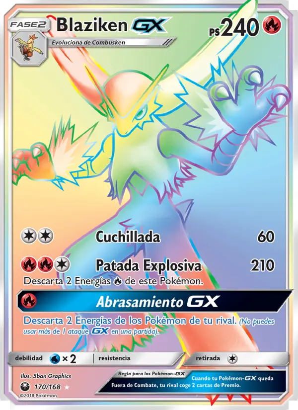 Blaziken GX #170