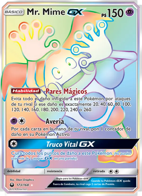 Mr. Mime GX #173