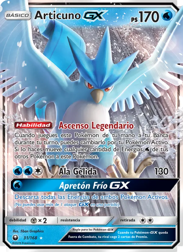 Articuno GX #31