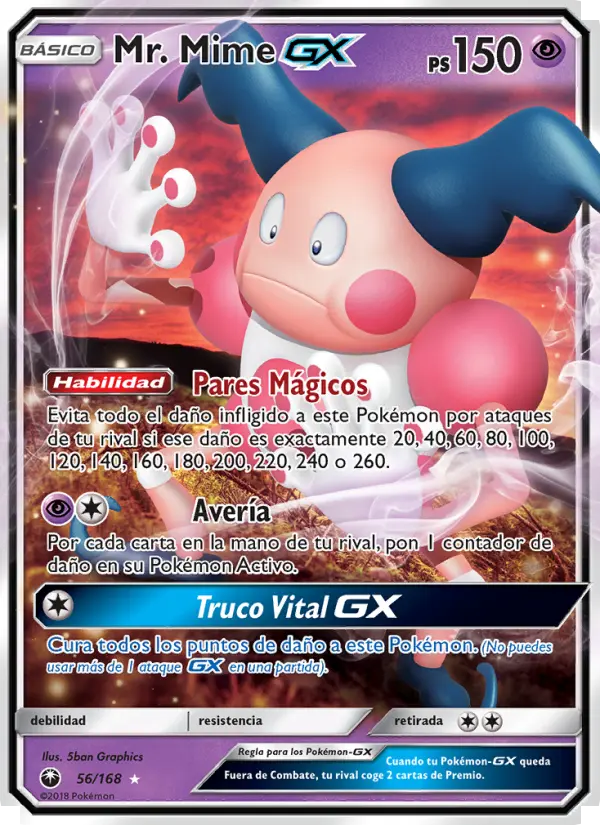 Mr. Mime GX #56