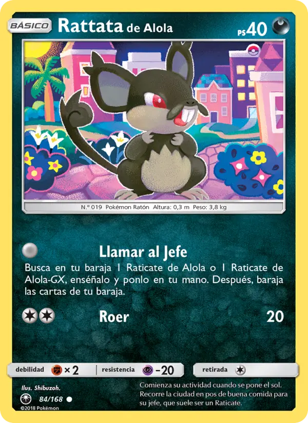 Rattata de Alola #84 — Tormenta Celestial