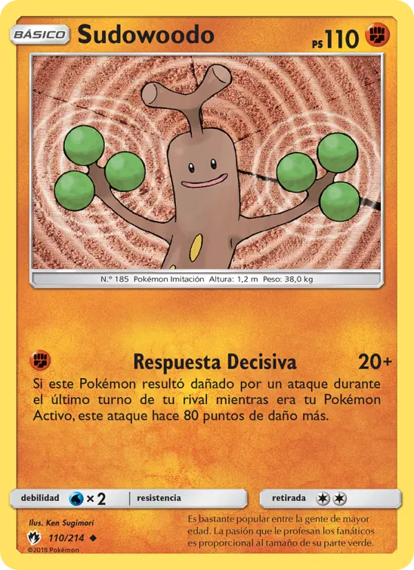 Sudowoodo #110