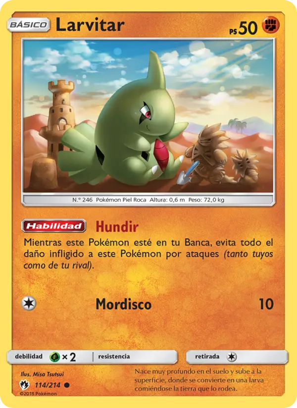 Larvitar #114