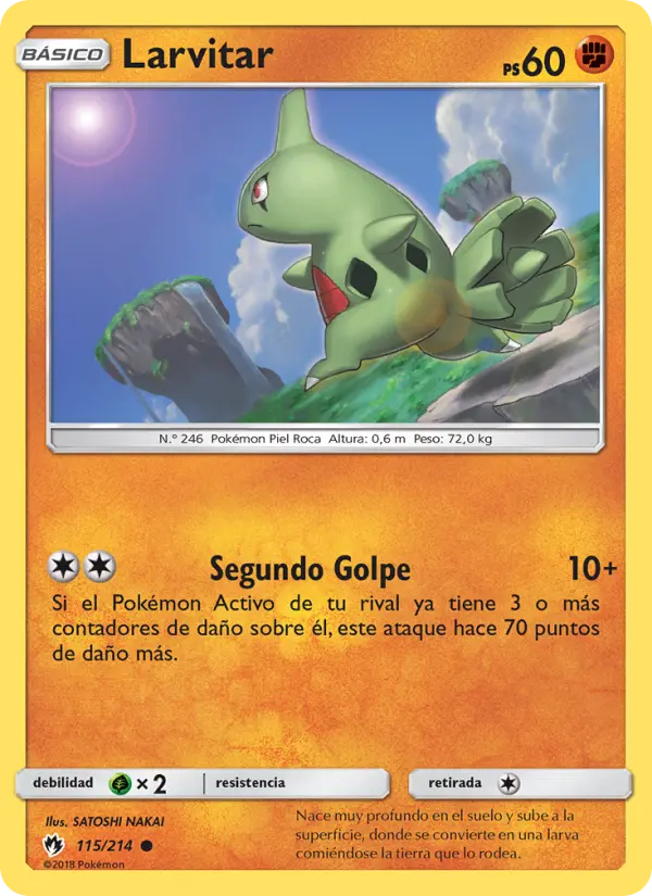 Larvitar #115