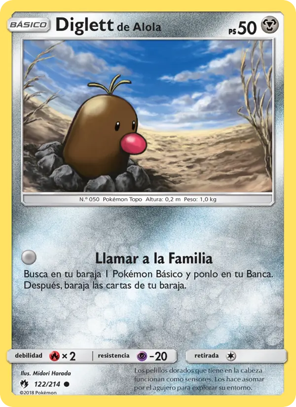 Diglett de Alola #122