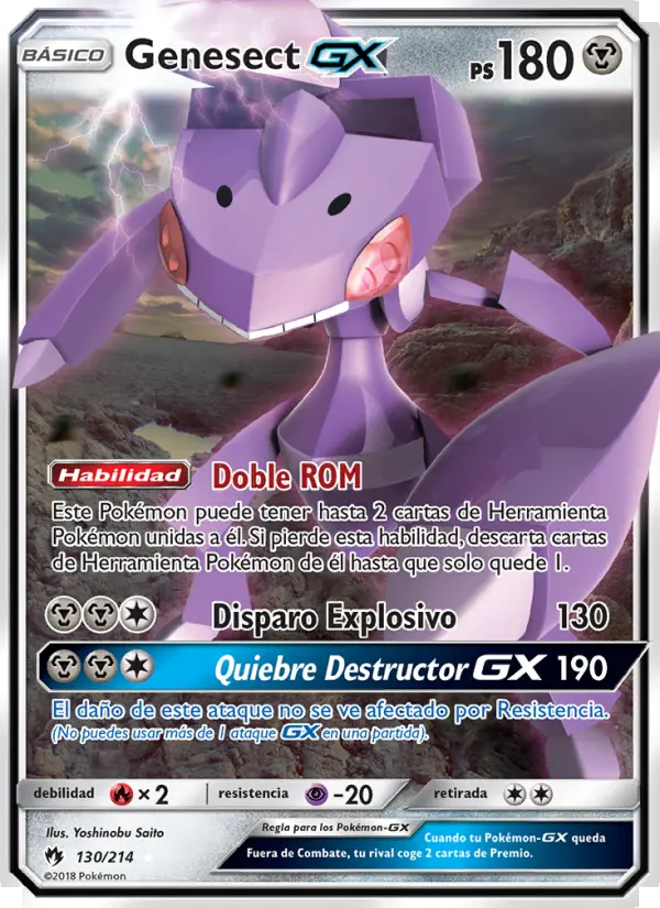 Genesect GX #130