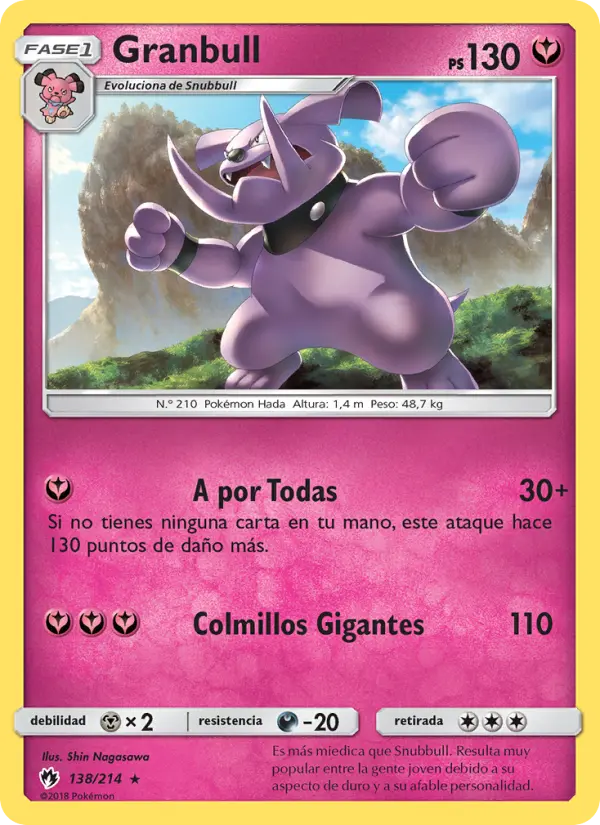 Granbull #138 — Truenos Perdidos