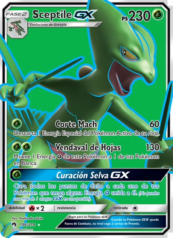 Sceptile GX #196