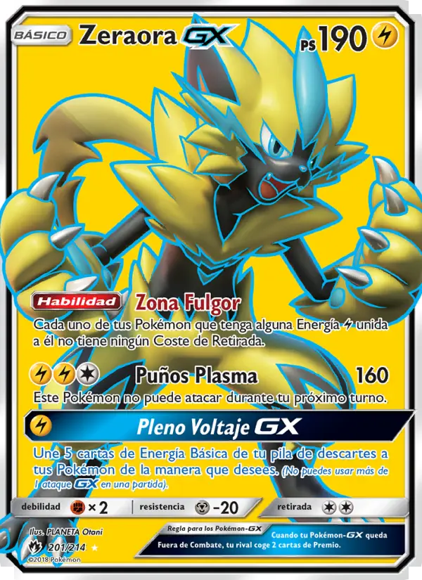 Zeraora GX #201