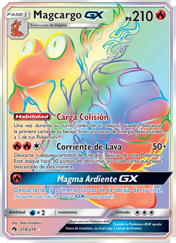 Magcargo GX #218