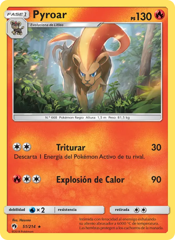 Pyroar #51