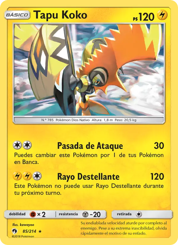 Tapu Koko #85