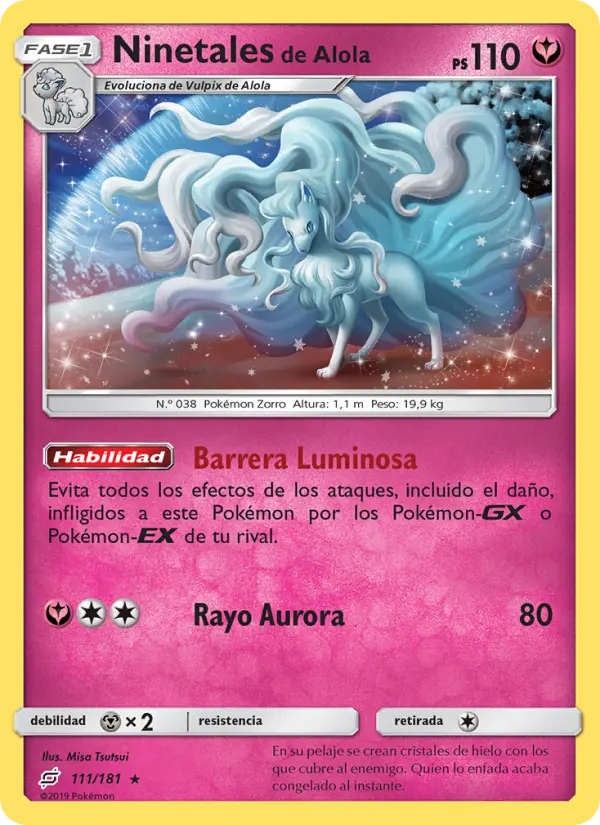 Ninetales de Alola #111