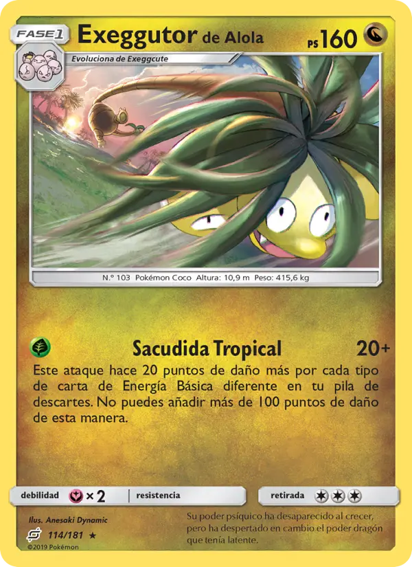 Exeggutor de Alola #114