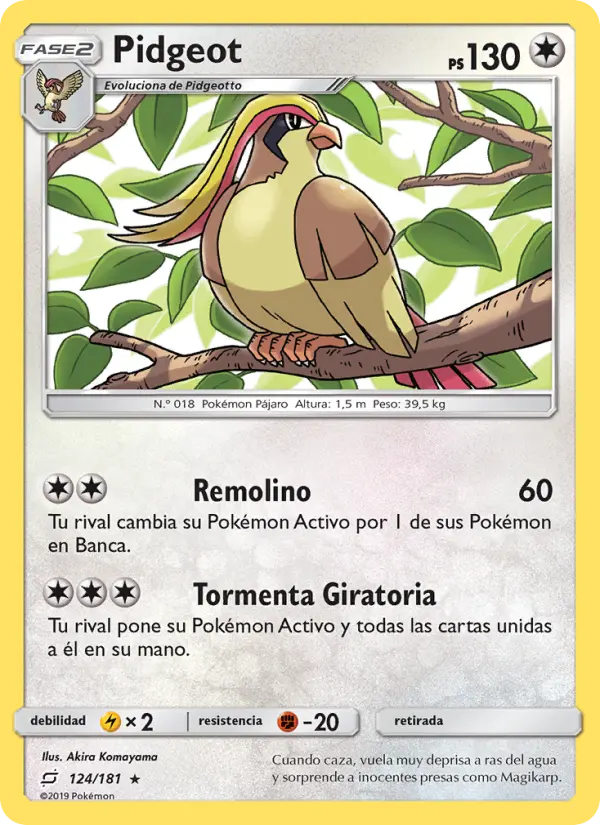 Pidgeot #124